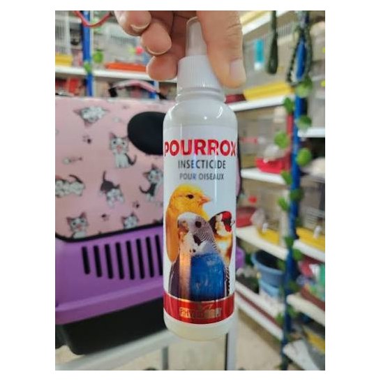 Insecticide pour oiseaux pourrox