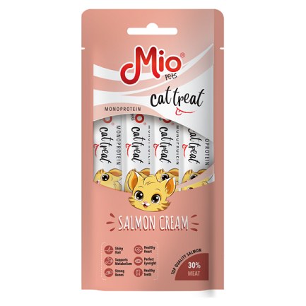 Mio cat treat saumon crème